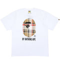BapeXBurberry Tee White