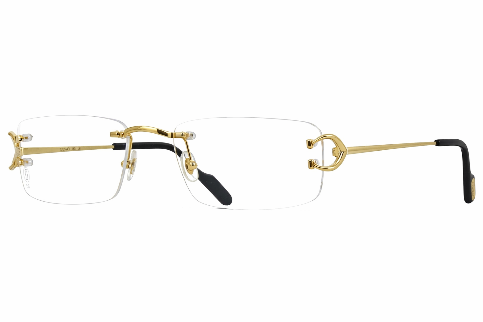 Cartier Golden Glasses