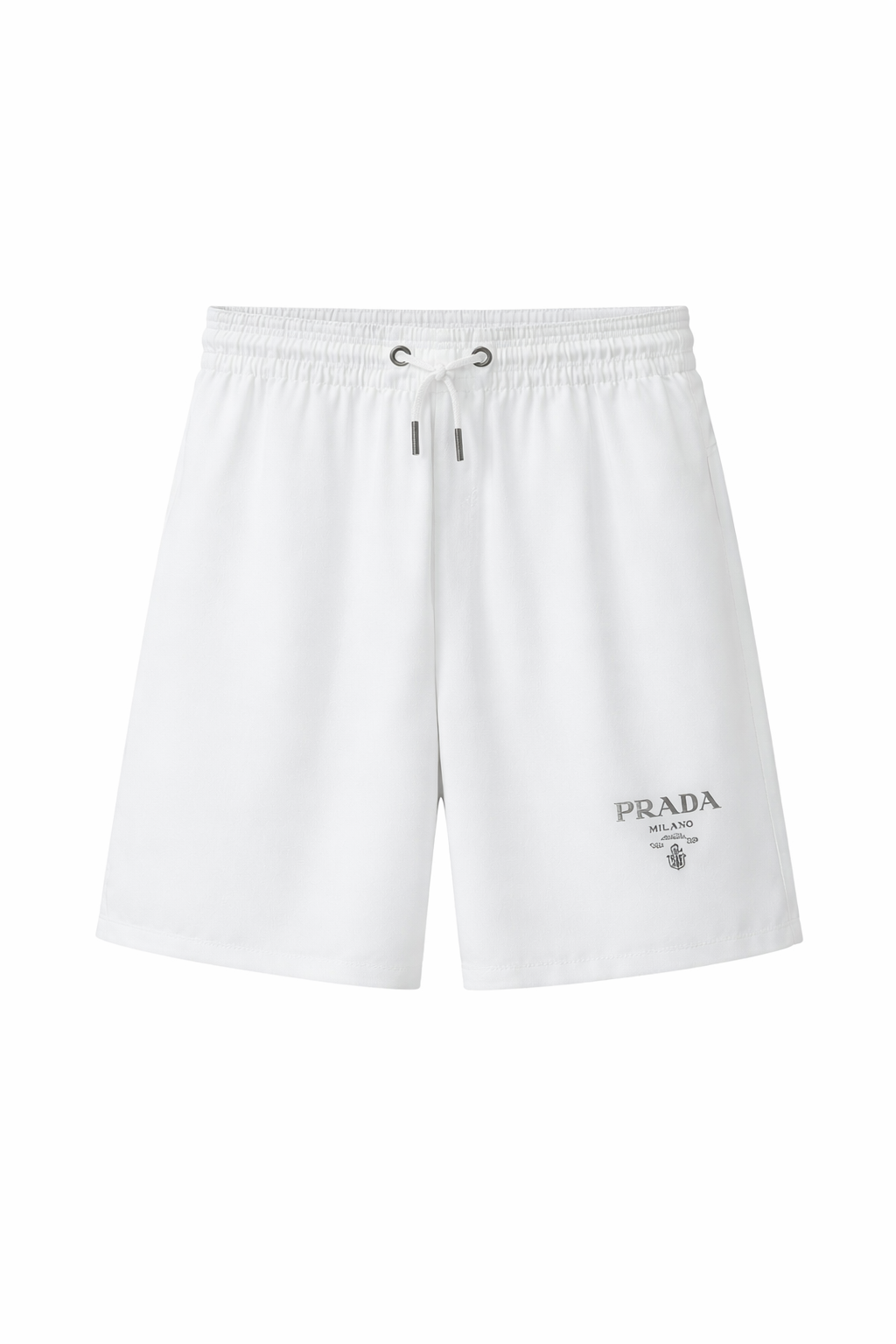 Prada Exclusive White Swimming Shorts